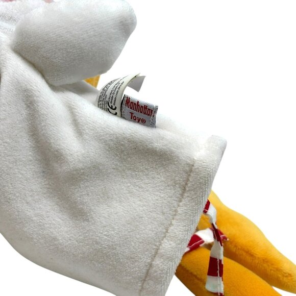 MANHATTAN TOY Rooster Chicken Plush Hand Puppet 2008 - Picture 7 of 7